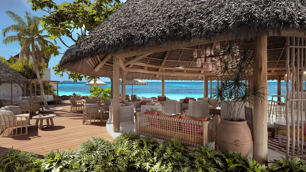 Lounge Bar, Matemwe Attitude, Zanzibar, Tanzanie