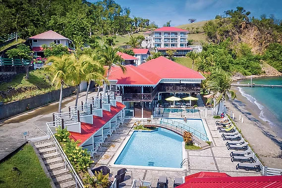 Piscine, Hôtel le Bois Joli, Guadeloupe