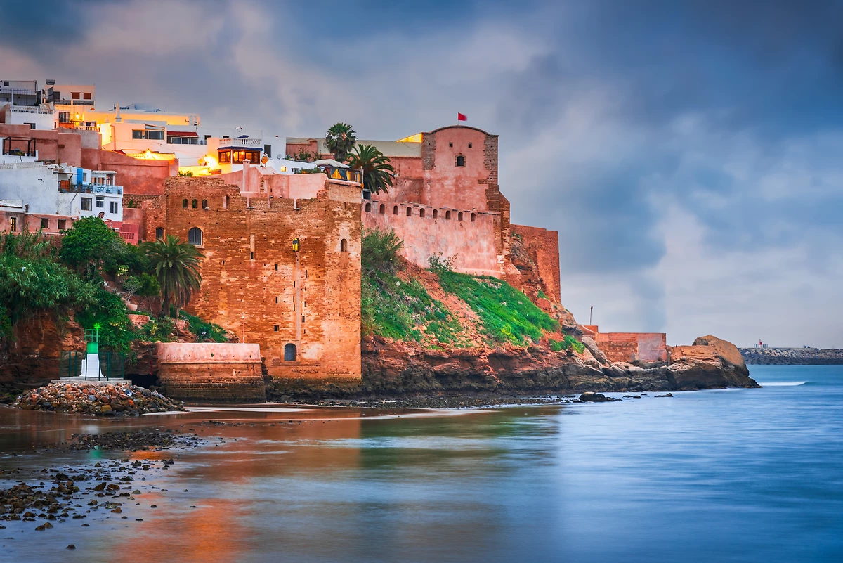 La kasbah des Oudayas, Rabat, Maroc