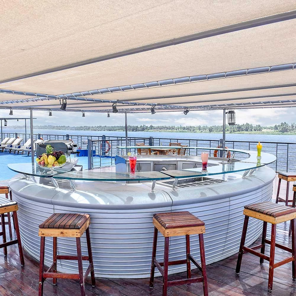 Sun deck bar, H/S Kon Tiki
