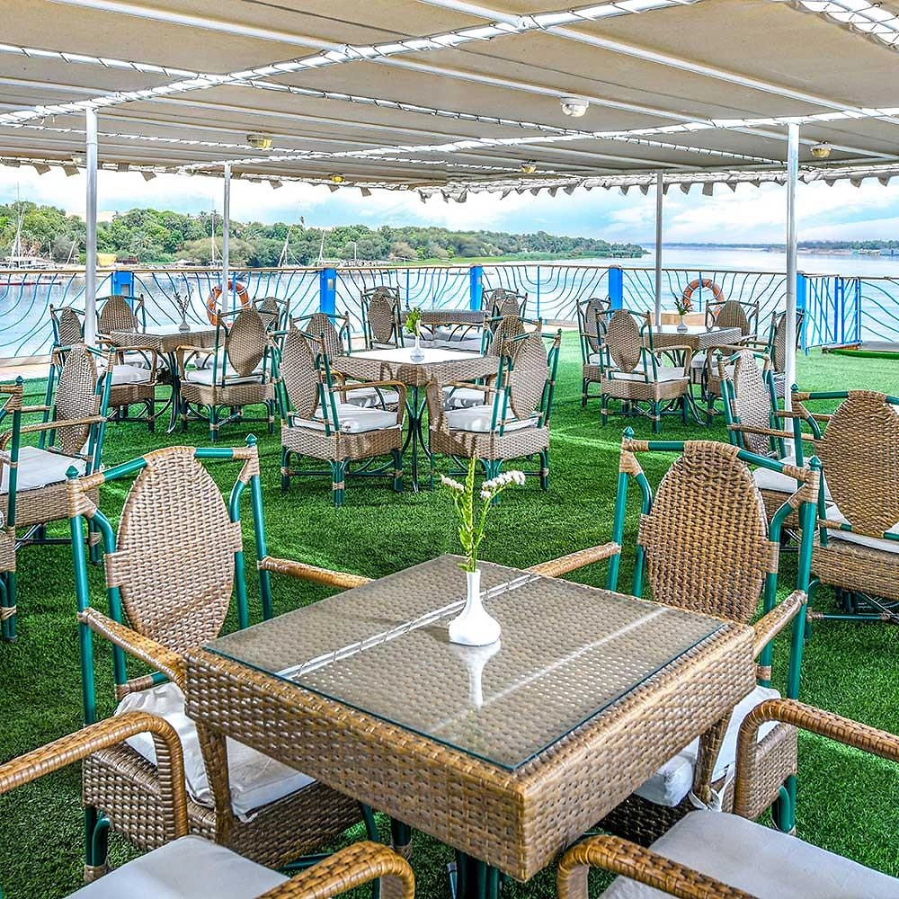 Restaurant du sun deck, H/S Kon Tiki