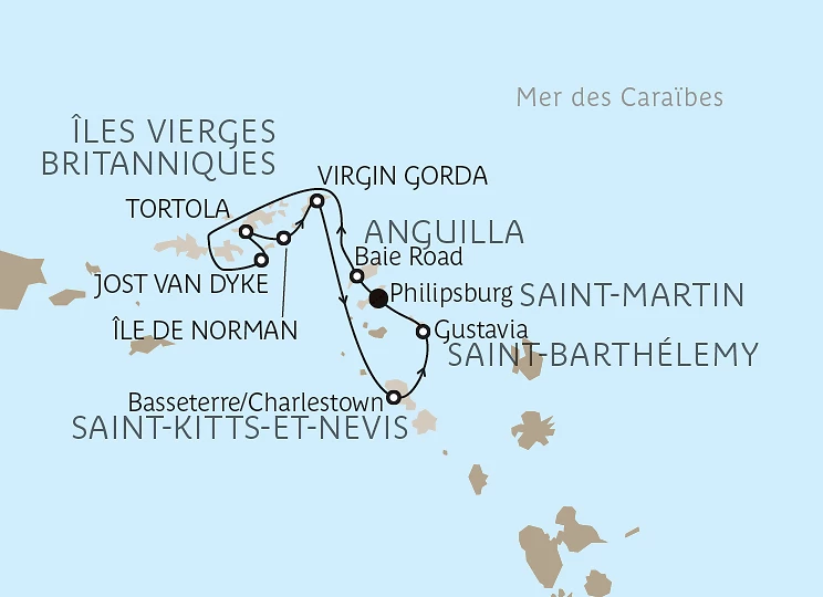 Carte Îles au trésor
