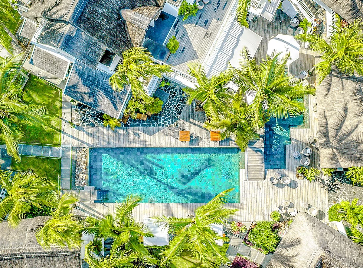 Piscine, Hôtel 20° Sud, Grand Baie, Maurice
