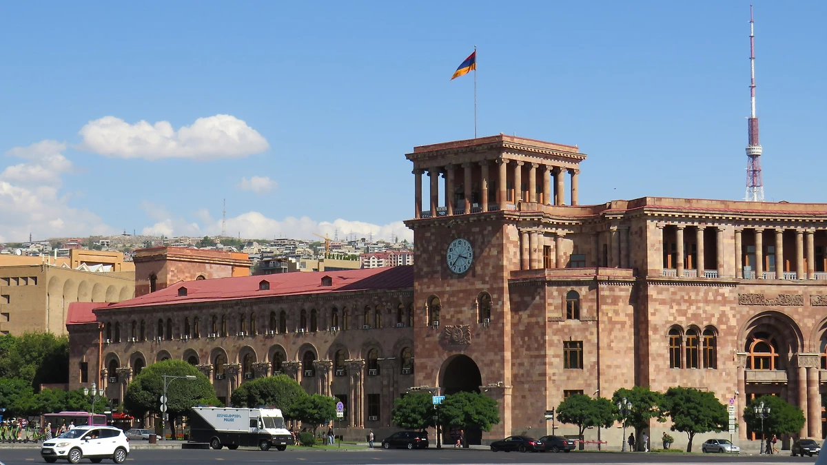 Place de la République, Erevan, Arménie