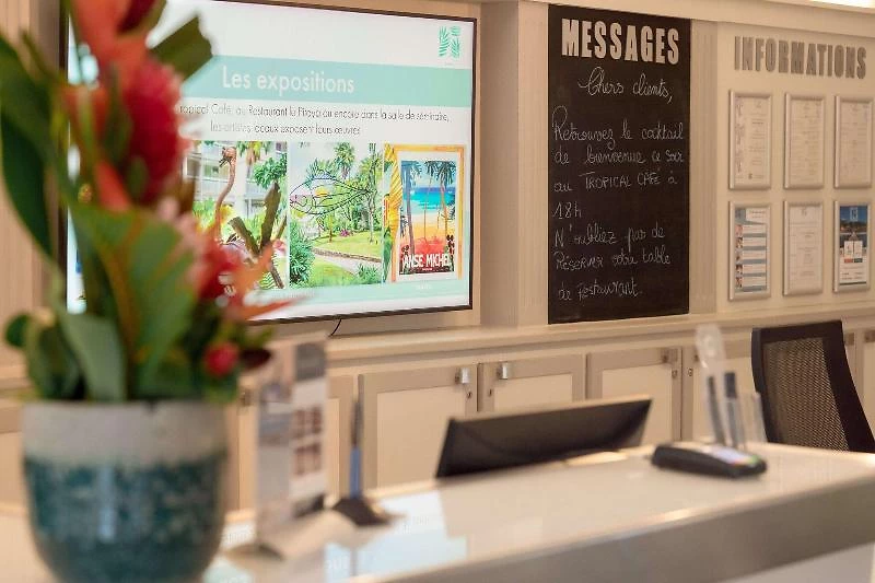 Réception de l'hôtel, La Pagerie Tropical Garden Hotel