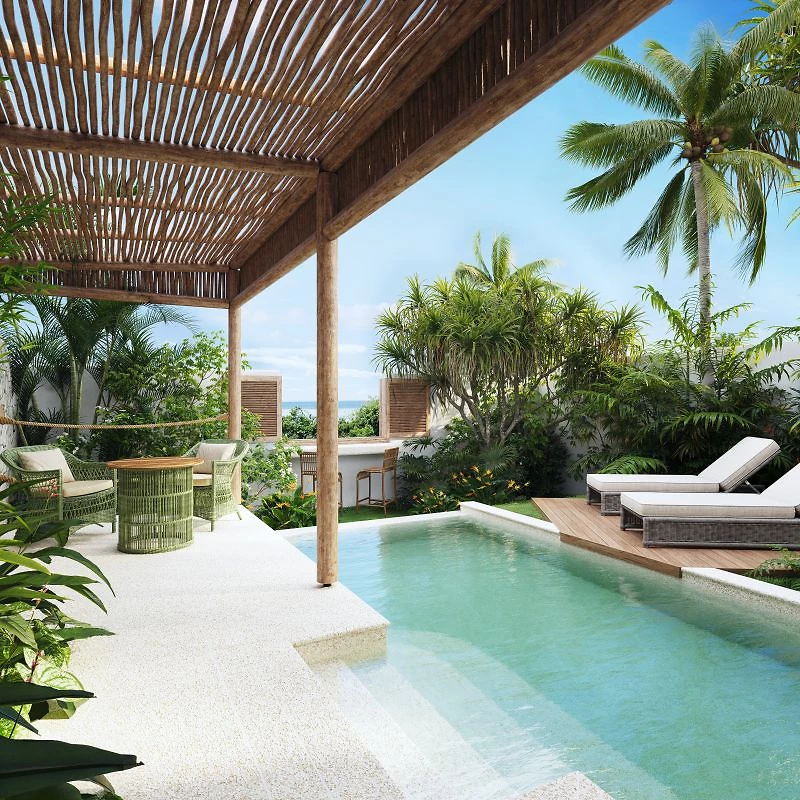 Piscine, Matemwe Attitude, Zanzibar, Tanzanie