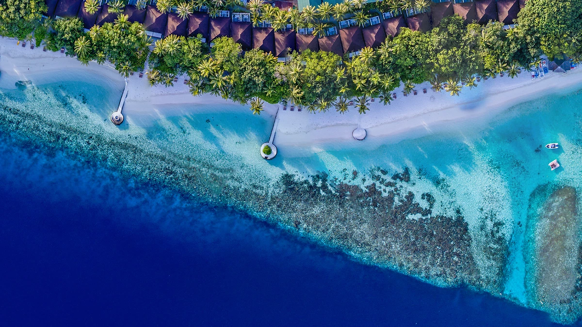 Plage, Lily Beach Resort & Spa, Atoll d'Ari, Maldives