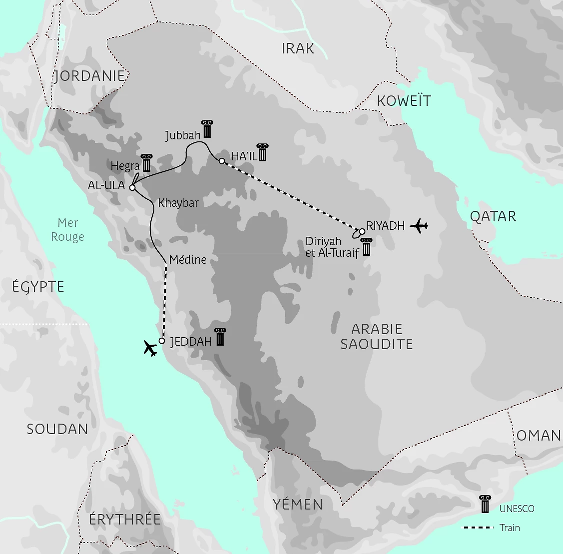 Carte Secrète Arabie saoudite