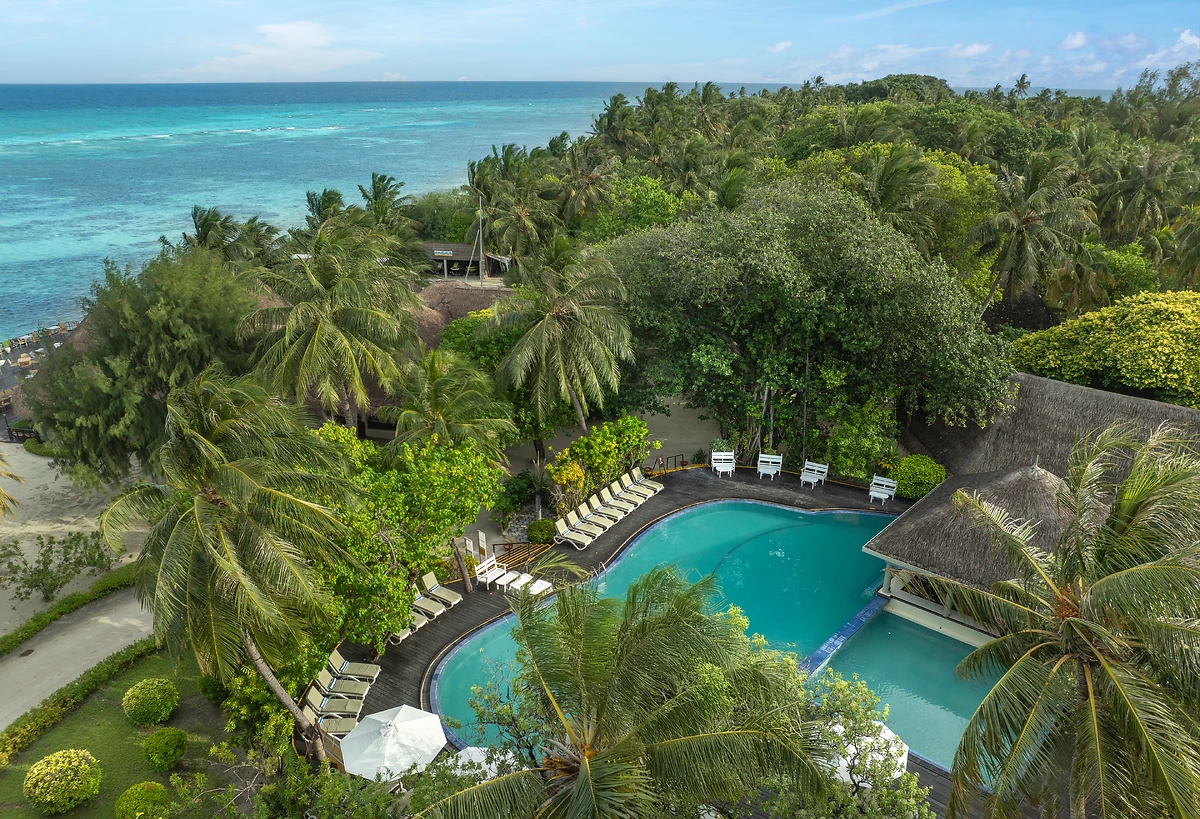 Piscine, Adaaran Select Hudhuran Fushi, Atoll de Malé, Maldives