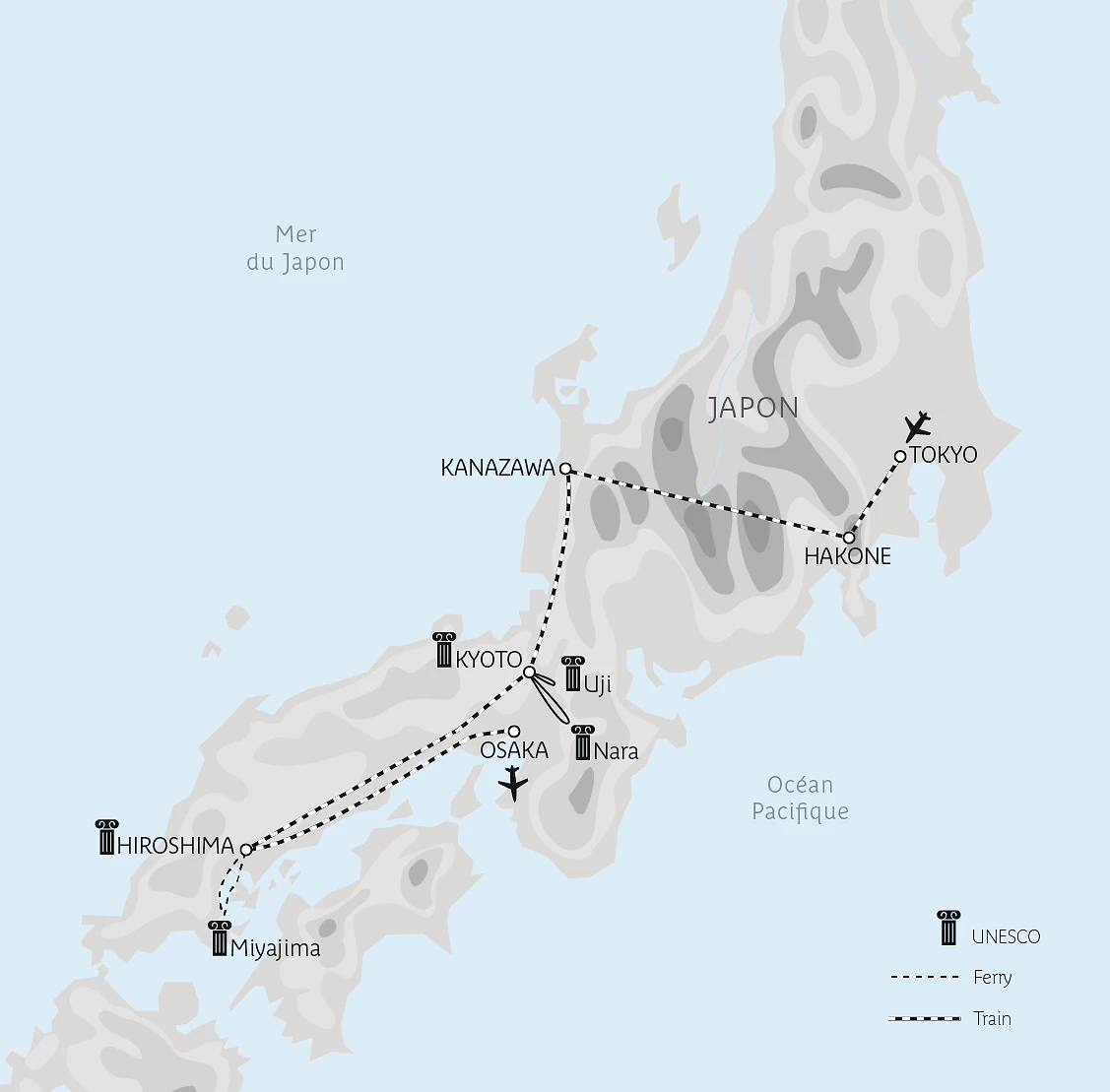 Carte Impressions nippones