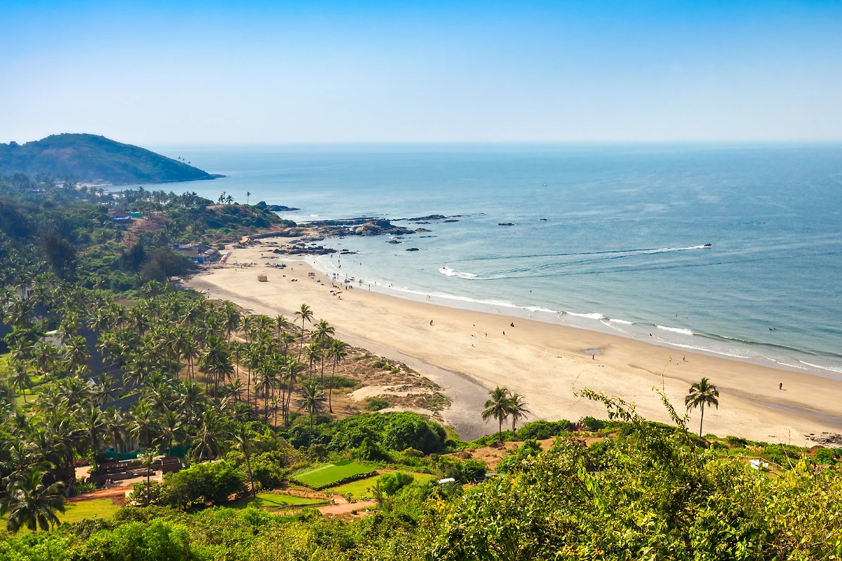 Plage à Goa