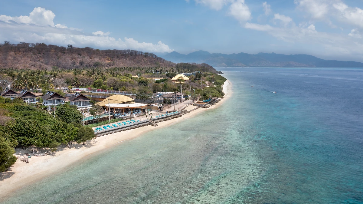 Plage, Kardia Resort Gili A Pramana Experience
