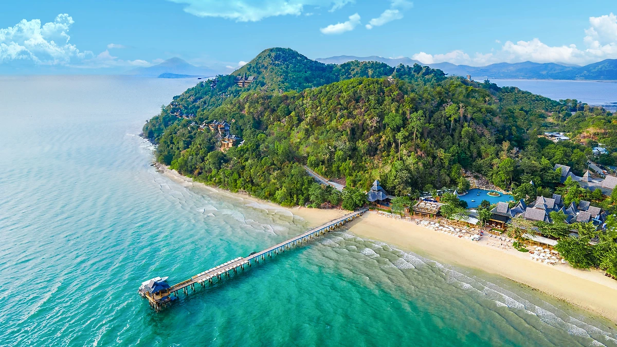 Vue aérienne, Santhiya Koh Yao Yai Resort & Spa, Koh Yao Yai, Thaïlande