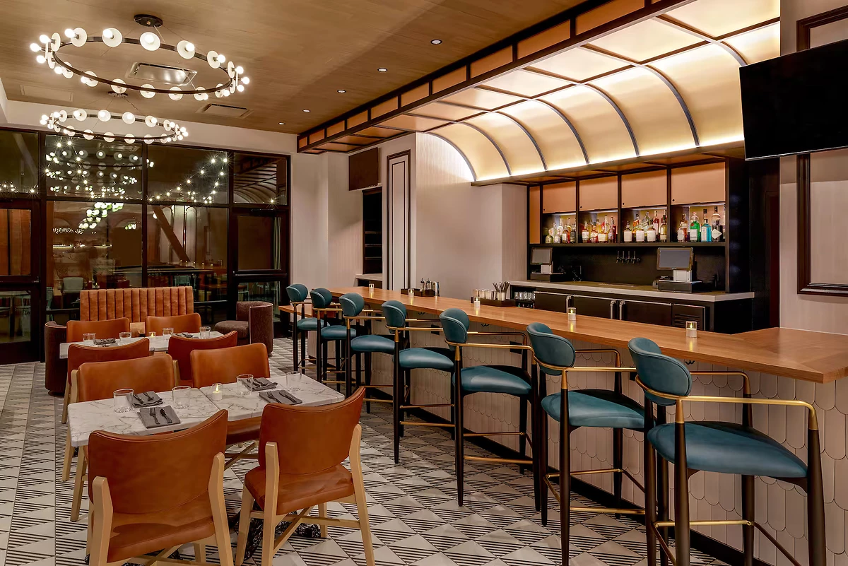 Bar, Pennyweight Hotel Boston, Curio Collection by Hilton