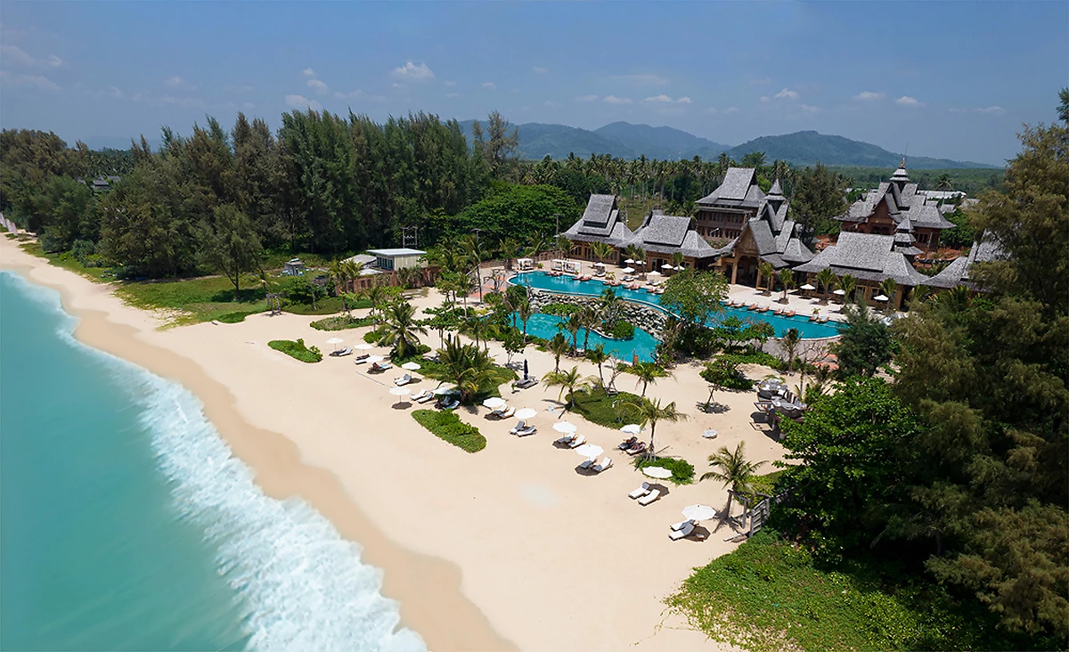 Vue aérienne, Santhiya Phuket Natai Resort