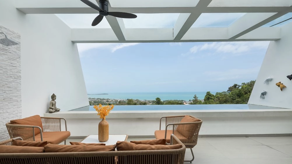 Piscine et terrasse, Villa 3 chambres - Koh Samui, Thaïlande