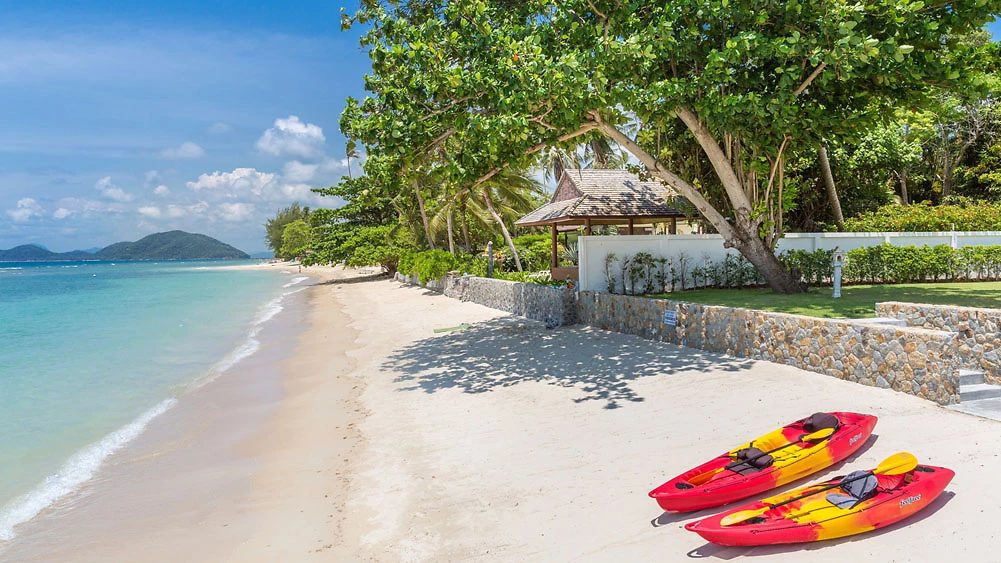 Plage de la villa, Villa 7 chambres - Koh Samui, Thaïlande