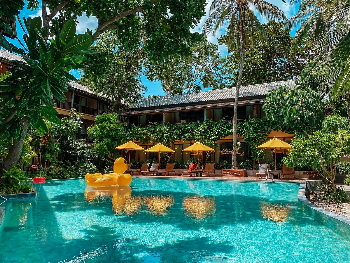 Piscine, Buri Rasa Village Phangan, Thaïlande