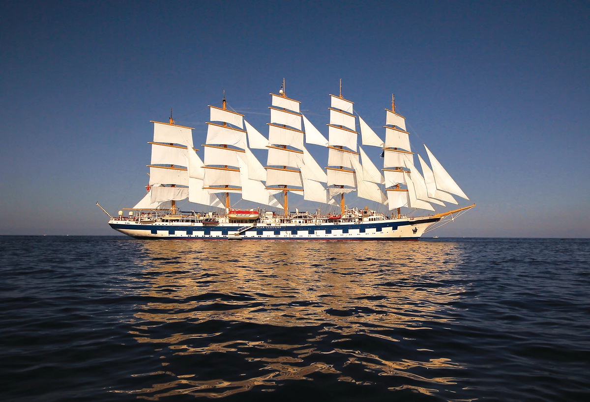 Vue extérieure du bateau, Royal Clipper