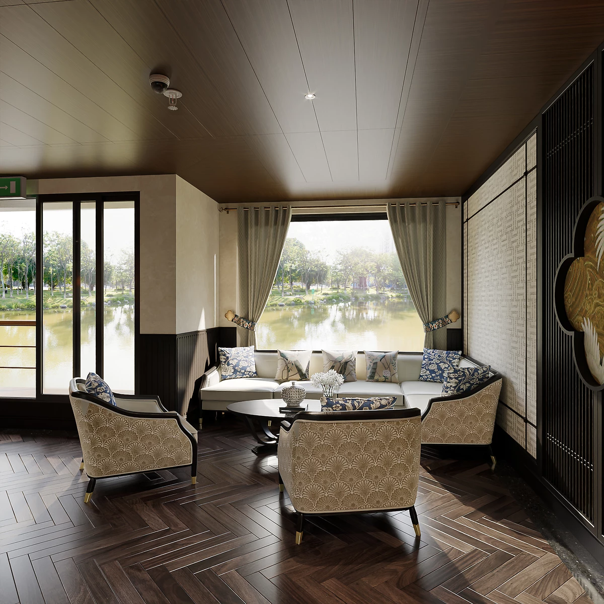 Réception, R/V Mekong Romance