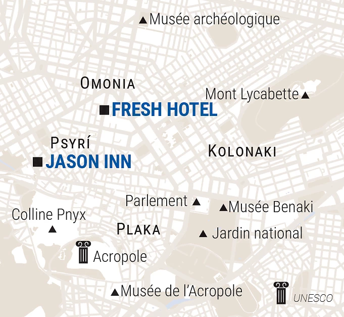 Carte Chroniques d’Athènes en version 4*