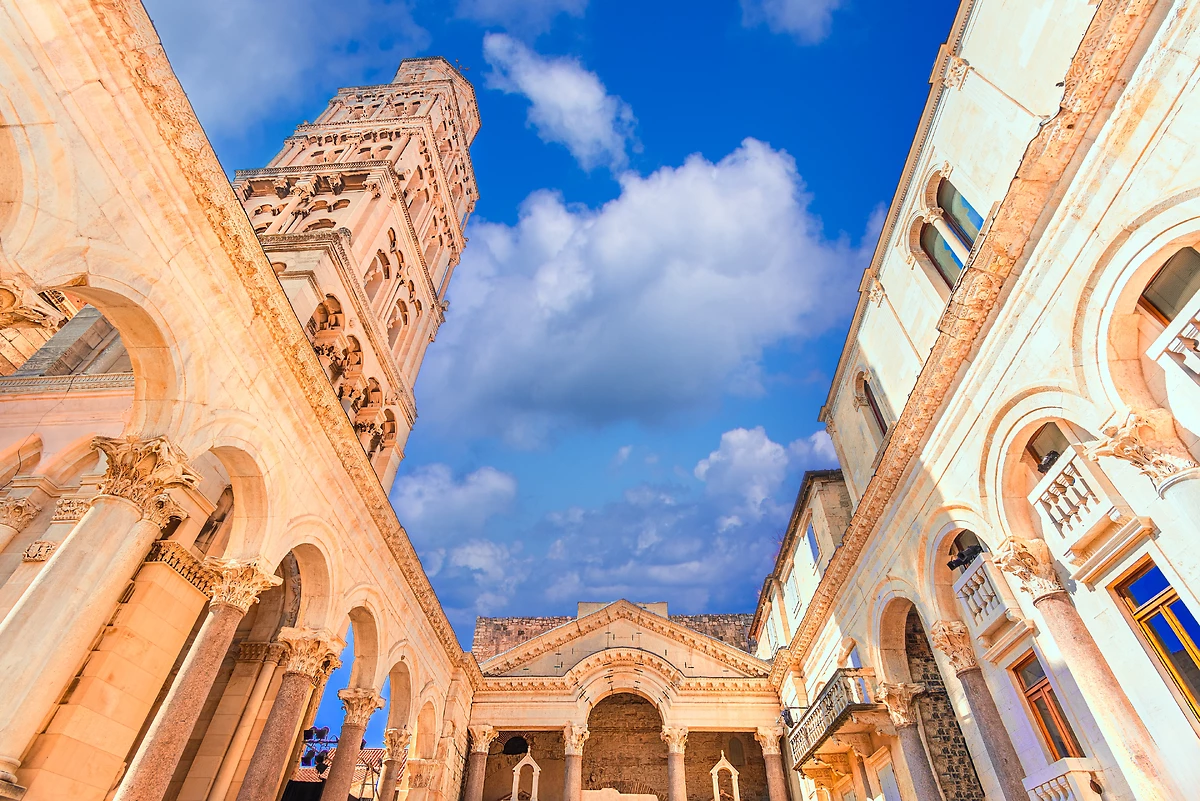 Palais de Dioclétien, Split, Croatie