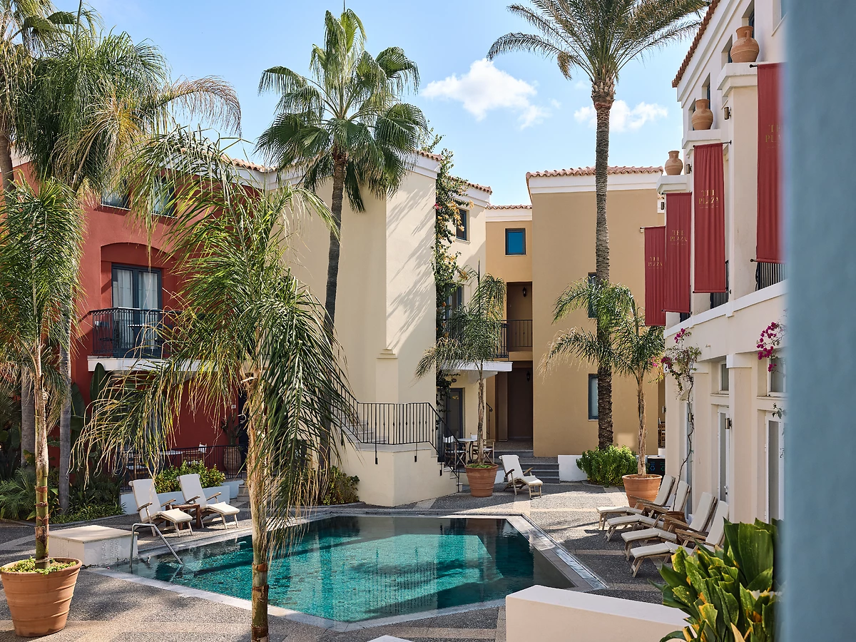 Vue de l'hôtel, Grecotel Plaza Beach House, Crète, Grèce