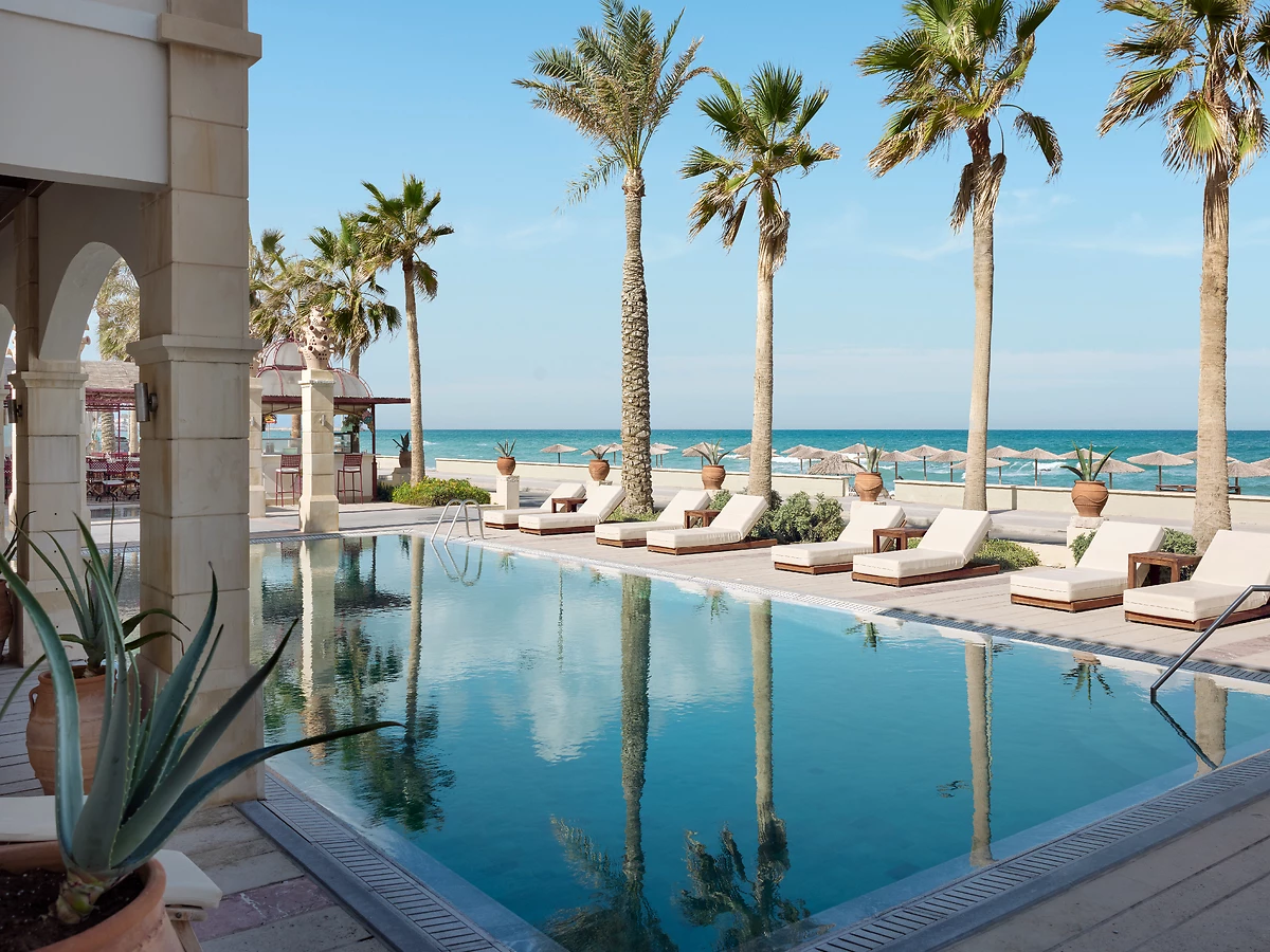Piscine de l'hôtel, Grecotel Plaza Beach House, Crète, Grèce