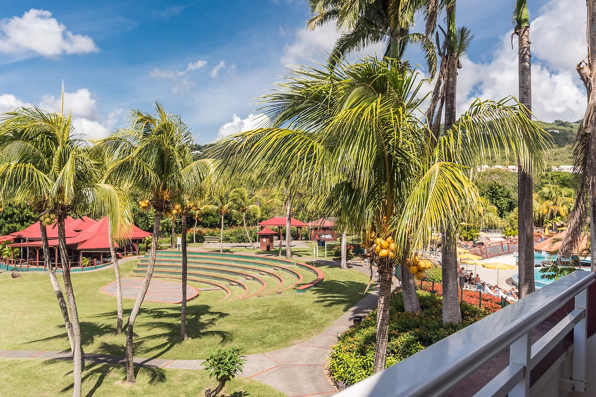 Vue sur les jardins, Pierre & Vacances Sainte-Luce, Martinique