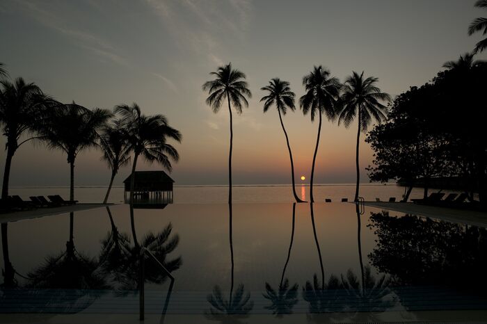 Coucher de soleil - Hôtel Meeru Island Resort & Spa