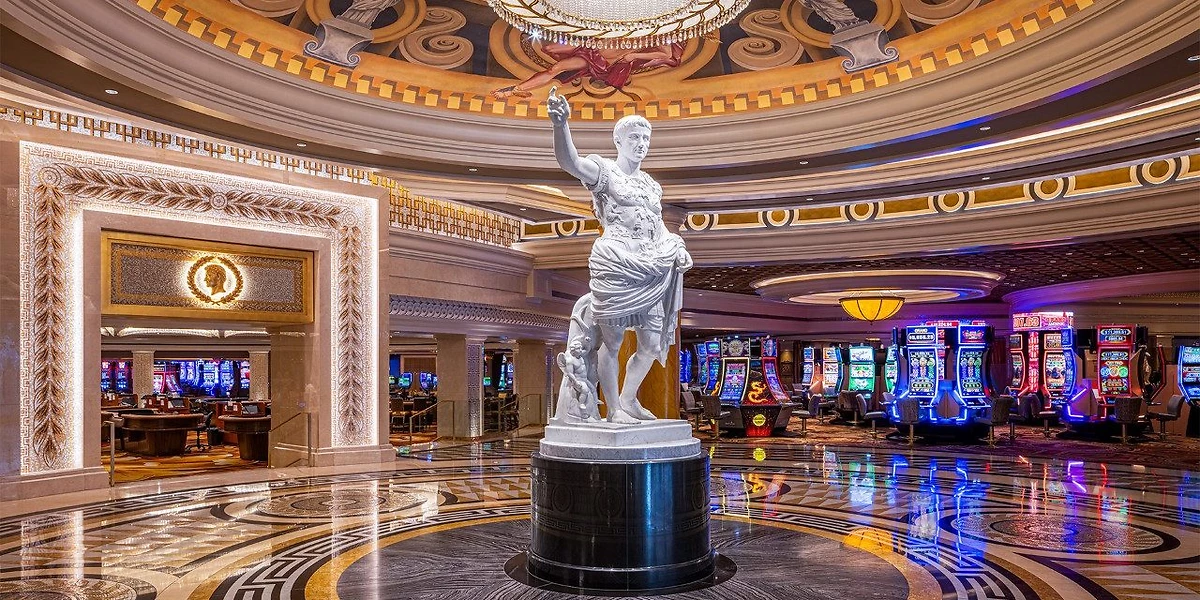 Entrée du casino, Caesars Palace Hotel & Casino, Las Vegas