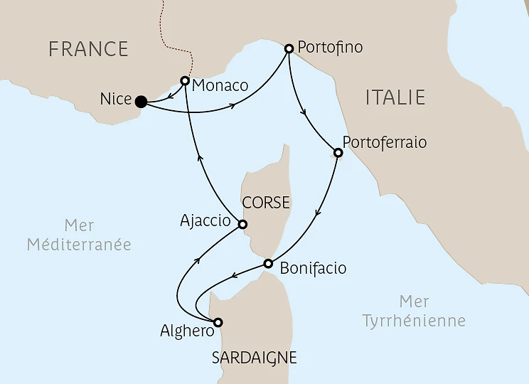 Carte Perles de Méditerranée