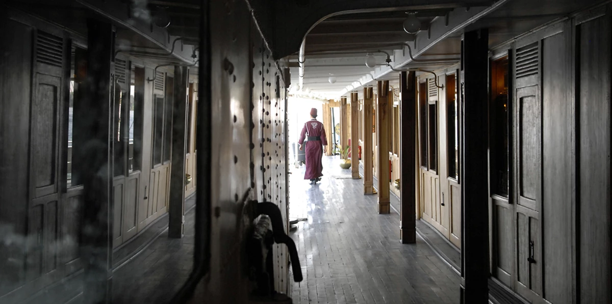 Bateau à vapeur Steam Ship Sudan, Egypte