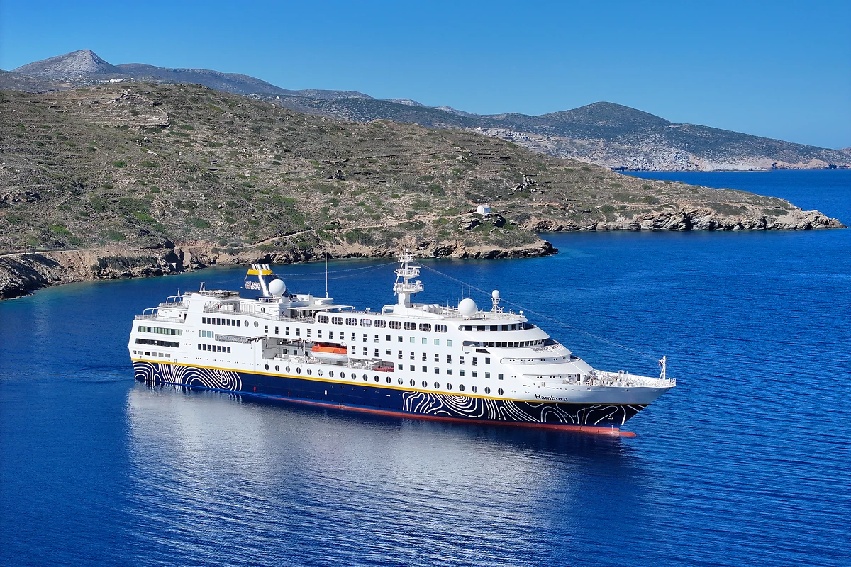 Vue extérieure du bateau, M/S Hamburg