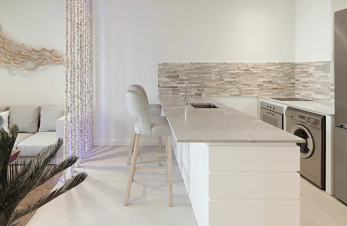 Cuisine, suite, AQUA Boutique Hotel