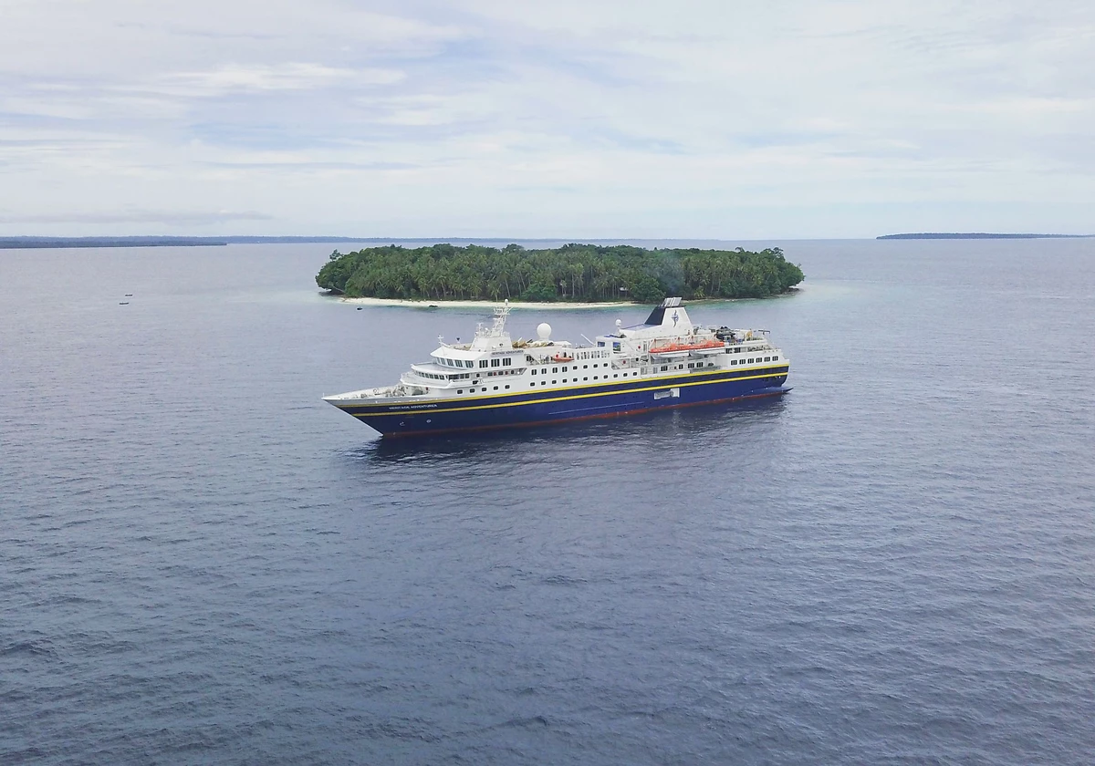 Vue aérienne du Heritage Adventurer