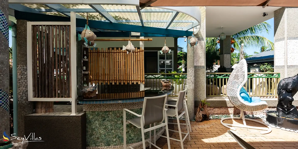 Bar, Villa Charme de L'ile, La Digue, Seychelles