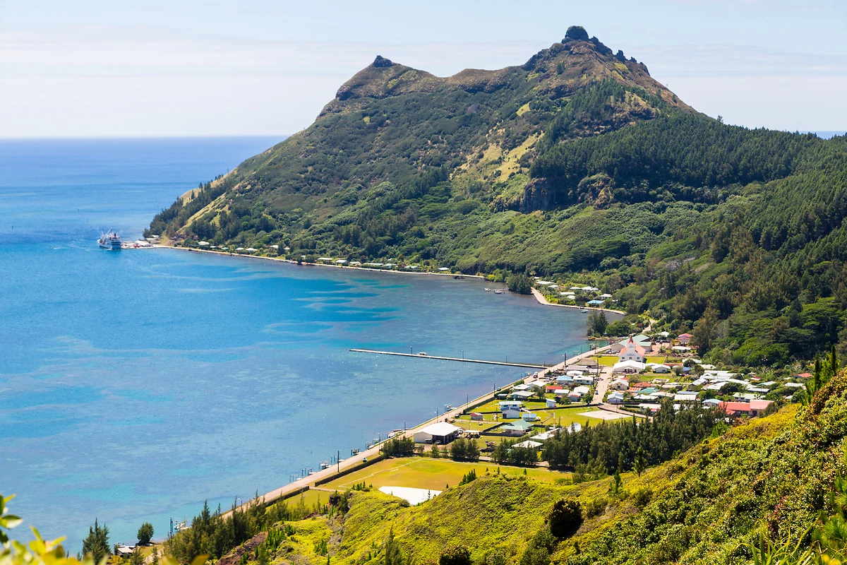 Baie d'Ahurei, île Rapa Iti, Polynésie Française