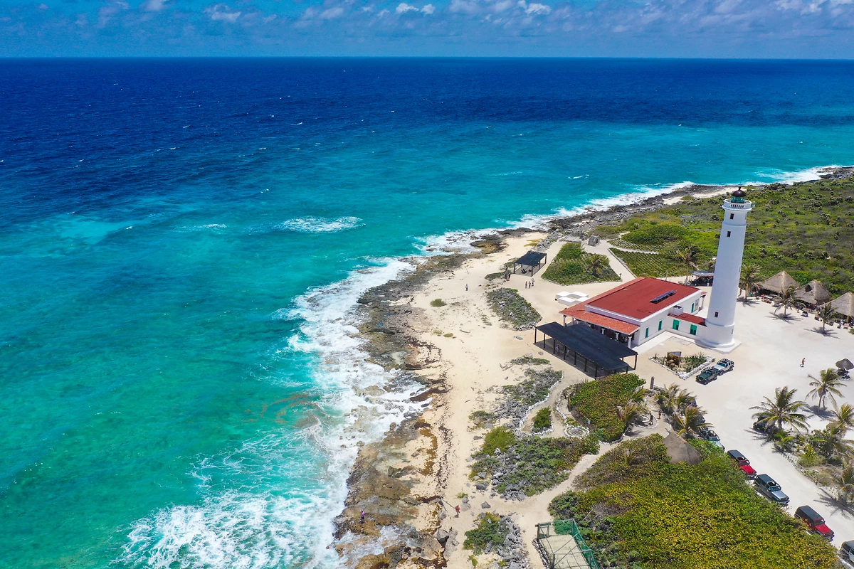 Phare à Cozumel, Mexique