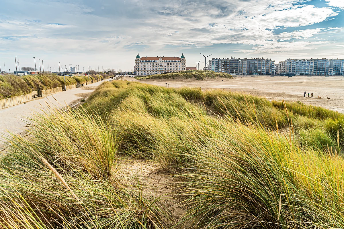Vue sur les flandres, Zeebruges, Belgique