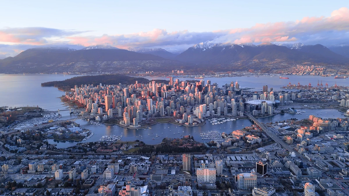Skyline de Vancouver, Canada
