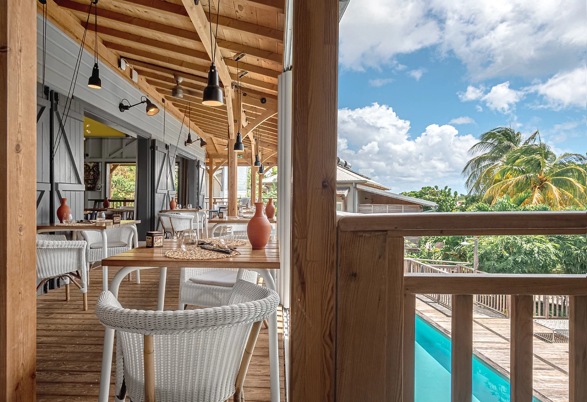 L'Ylanga Restaurant, French Coco Luxury Boutique Hotel, Tartane, Martinique