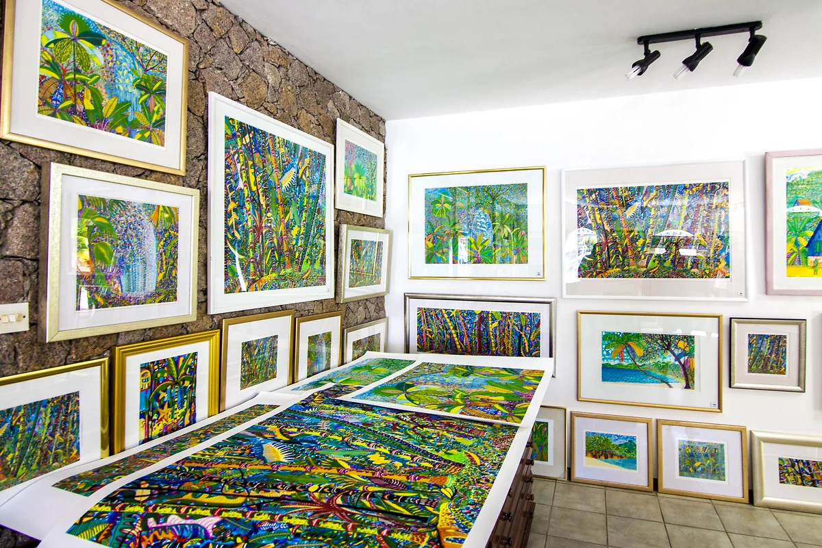 Galerie d'art, Valmer Resort, Seychelles