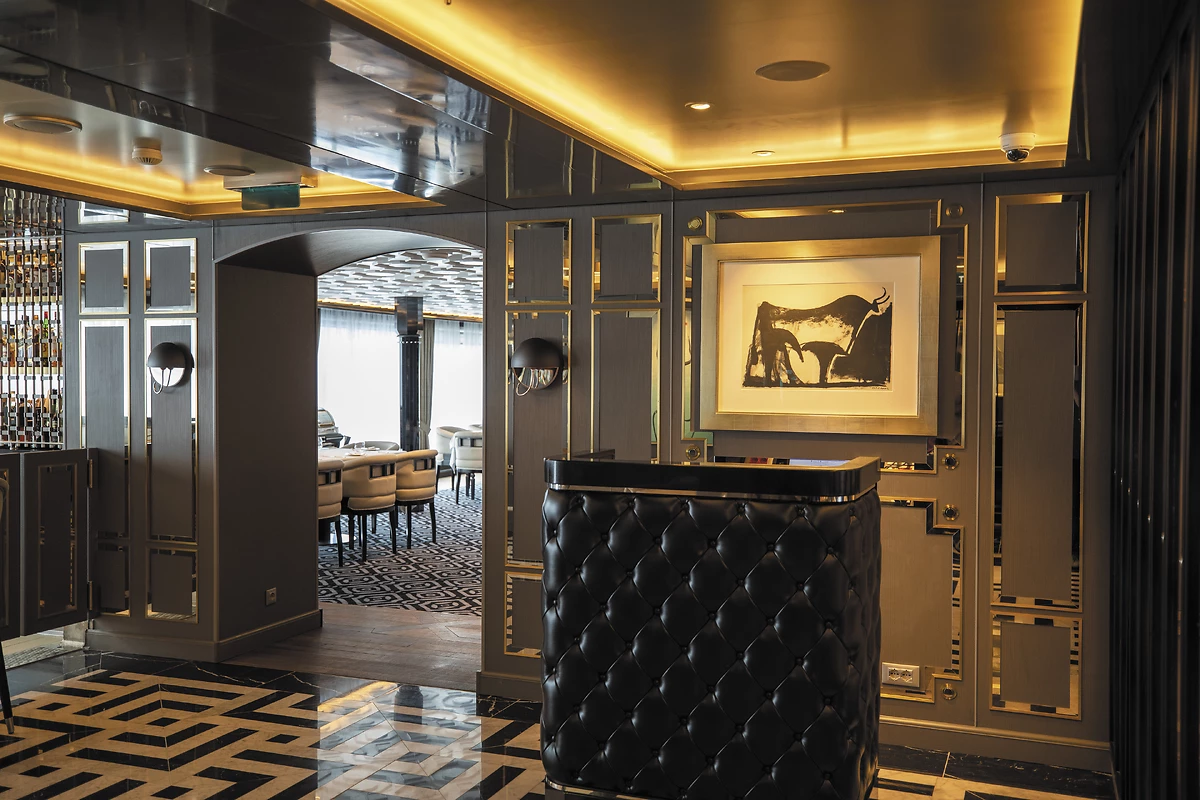 Réception du restaurant du bateau, Seven Seas Splendor, Regent