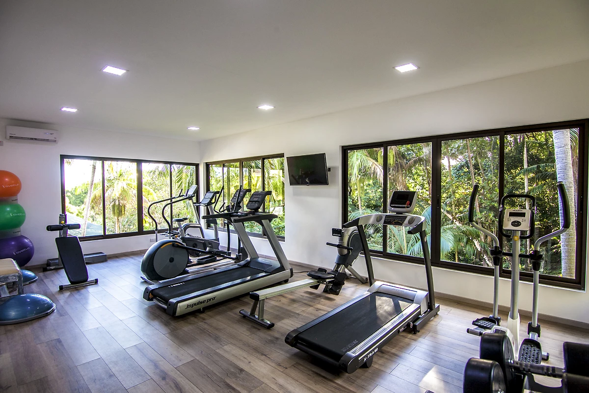 Salle de sport, Valmer Resort, Seychelles
