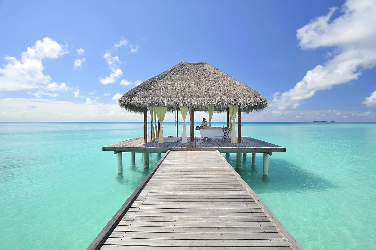 Espace de soins, spa de l'hôtel, Kuramathi Maldives