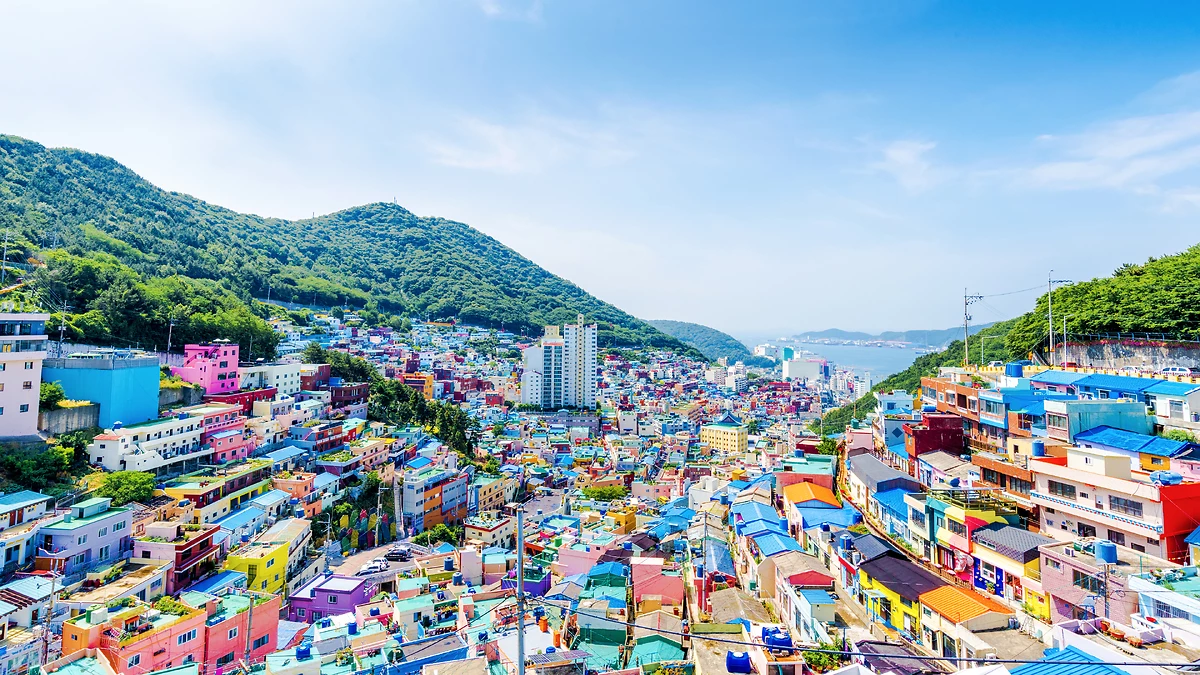Village culturel de Gamcheon, Busan, Corée du Sud