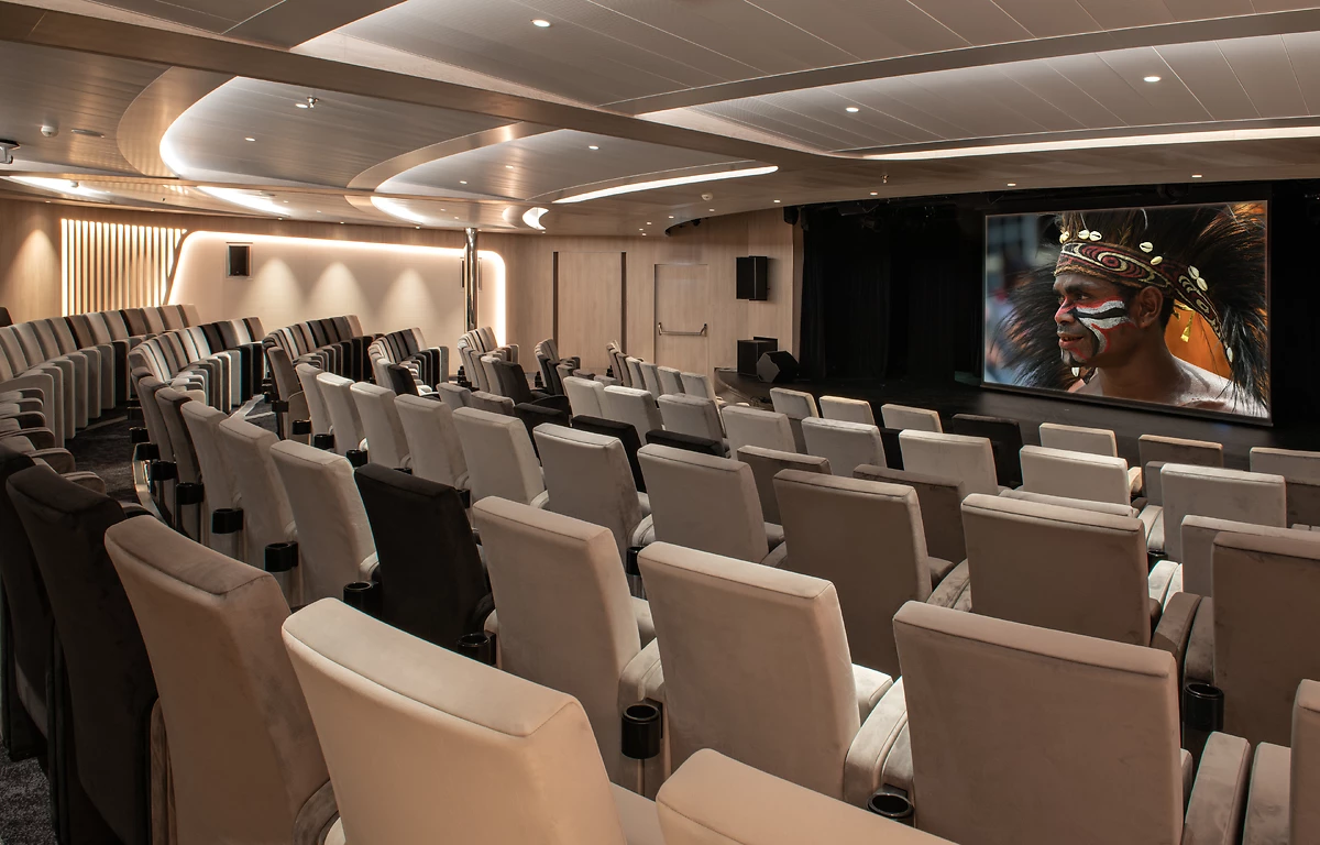 Salle de conférence, Le Bougainville, Les Explorers, PONANT