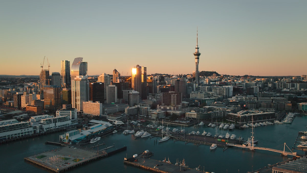 Vue sur Auckland