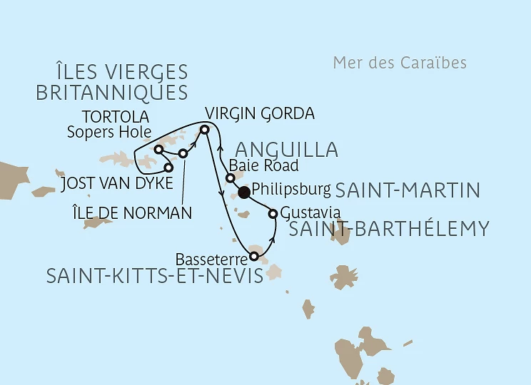 Carte Îles au trésor